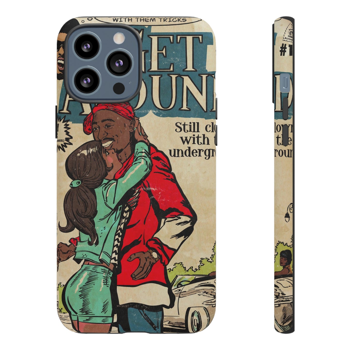 2Pac - I Get Around - Tupac - Tough Phone Cases