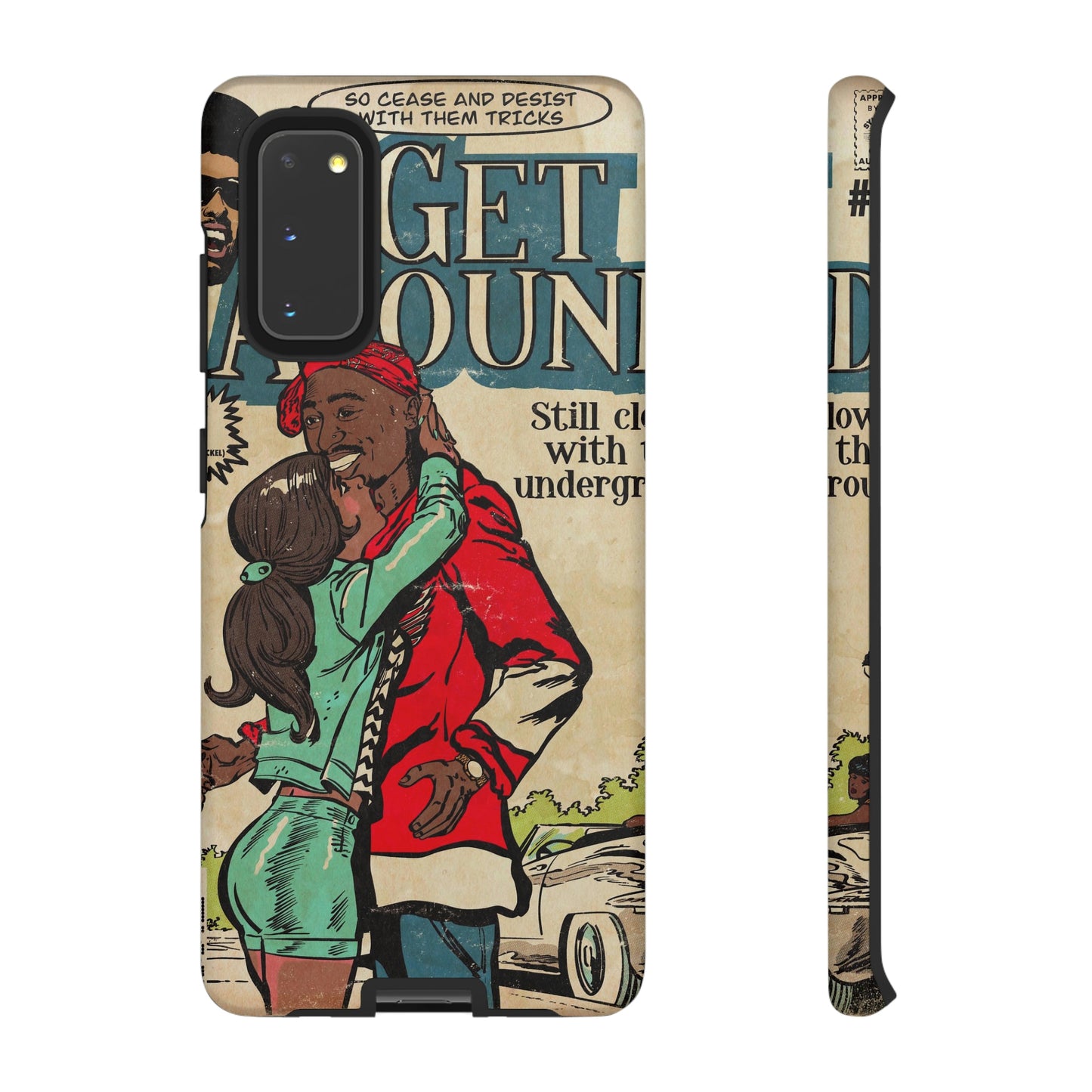 2Pac - I Get Around - Tupac - Tough Phone Cases