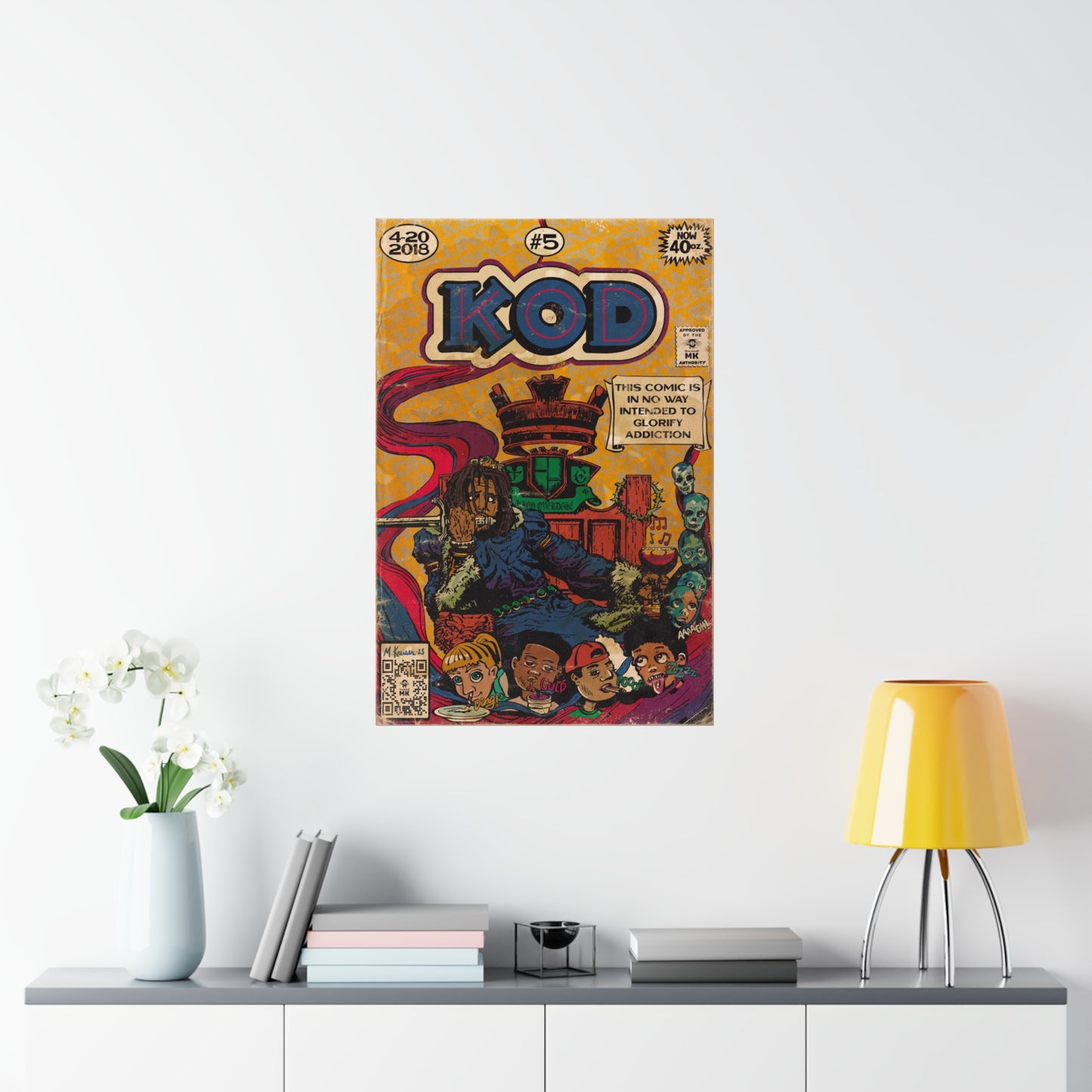KOD - Vertical Matte Poster