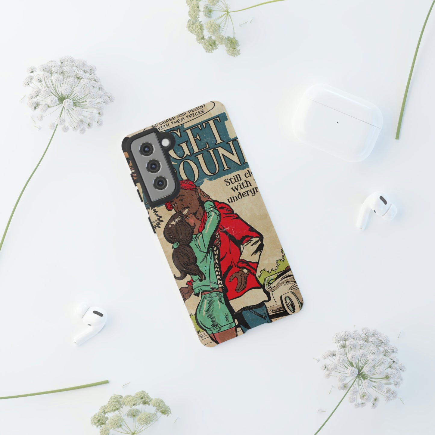 2Pac - I Get Around - Tupac - Tough Phone Cases