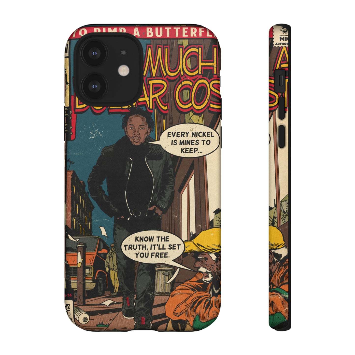 Kendrick Lamar- How Much A Dollar Cost- Tough Phone Cases