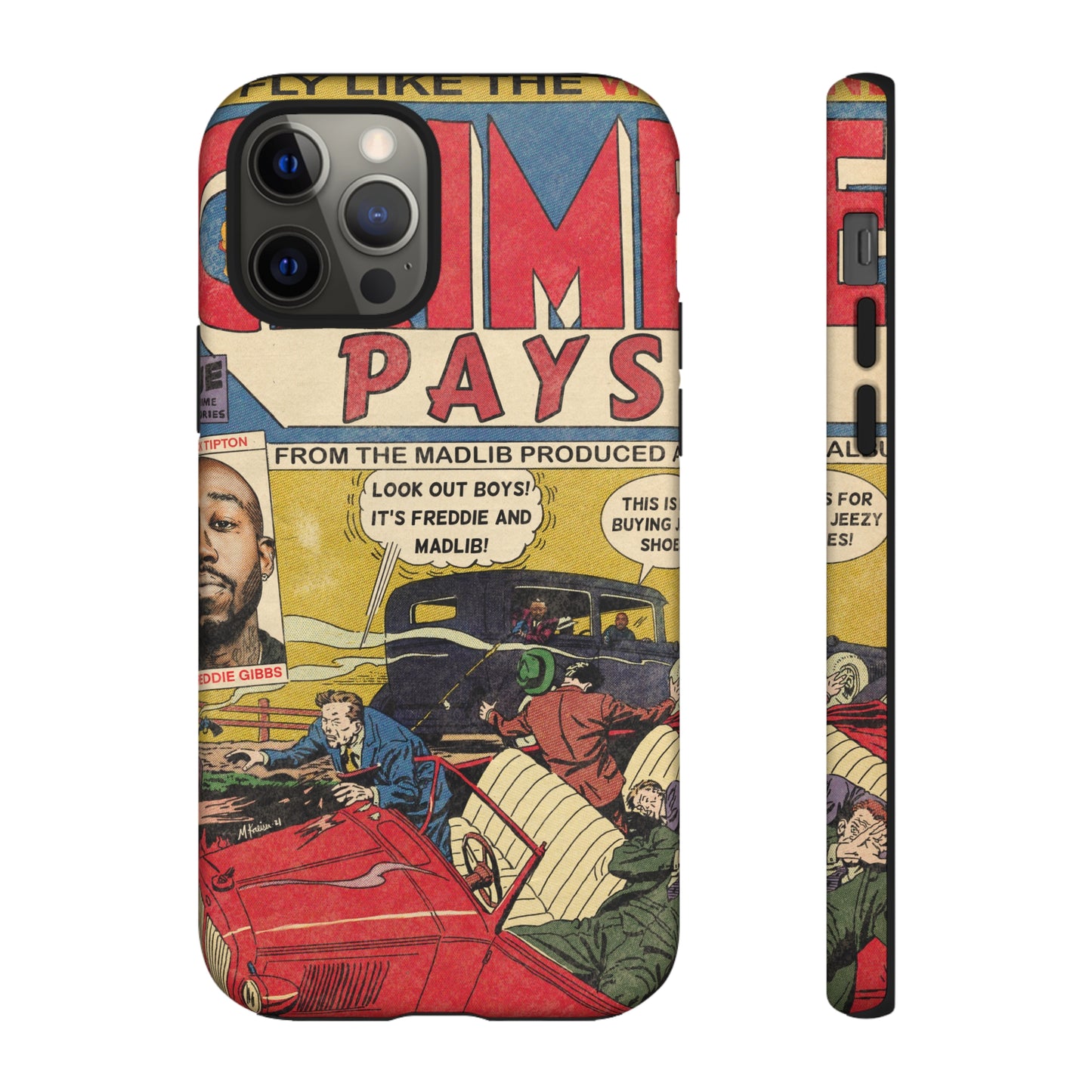 Freddie Gibbs & Madlib - Crime Pays - Tough Phone Cases