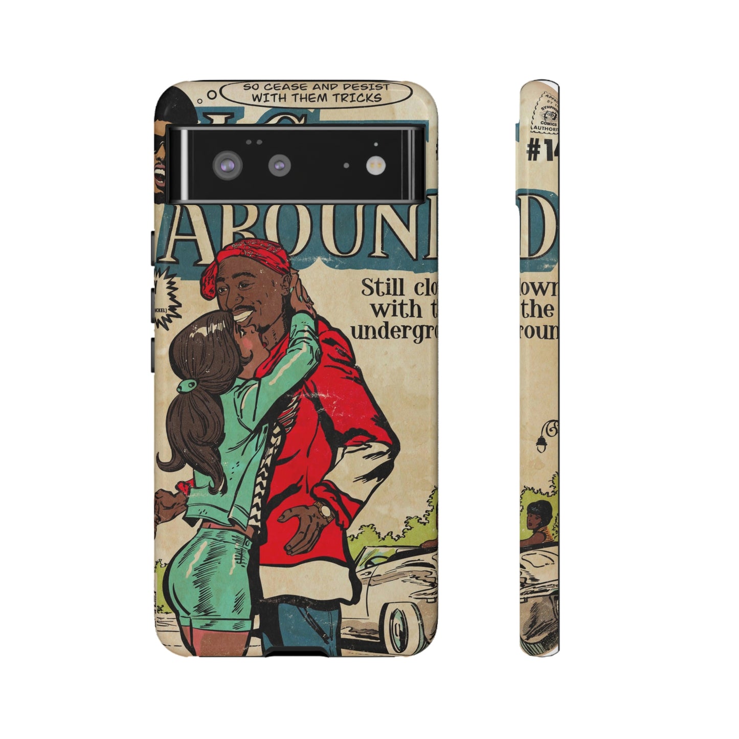 2Pac - I Get Around - Tupac - Tough Phone Cases