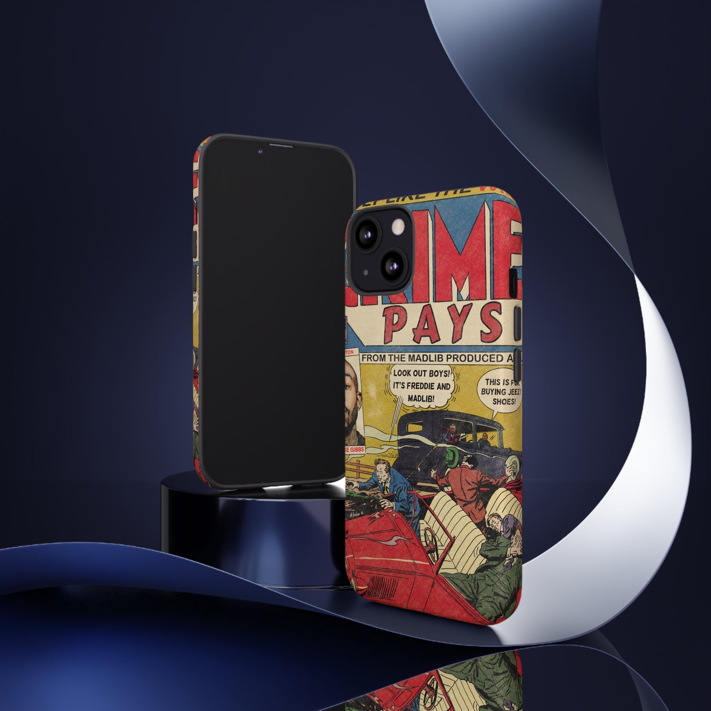 Freddie Gibbs & Madlib - Crime Pays - Tough Phone Cases