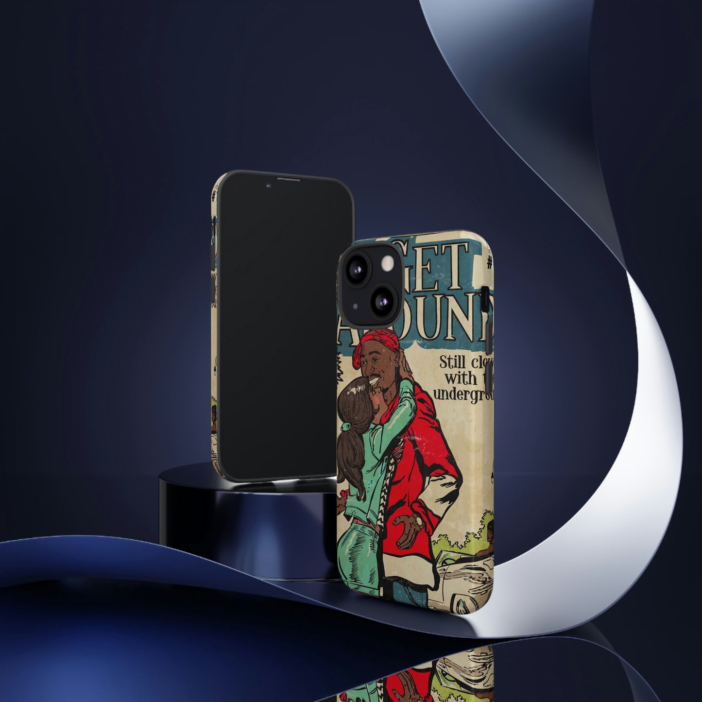 2Pac - I Get Around - Tupac - Tough Phone Cases