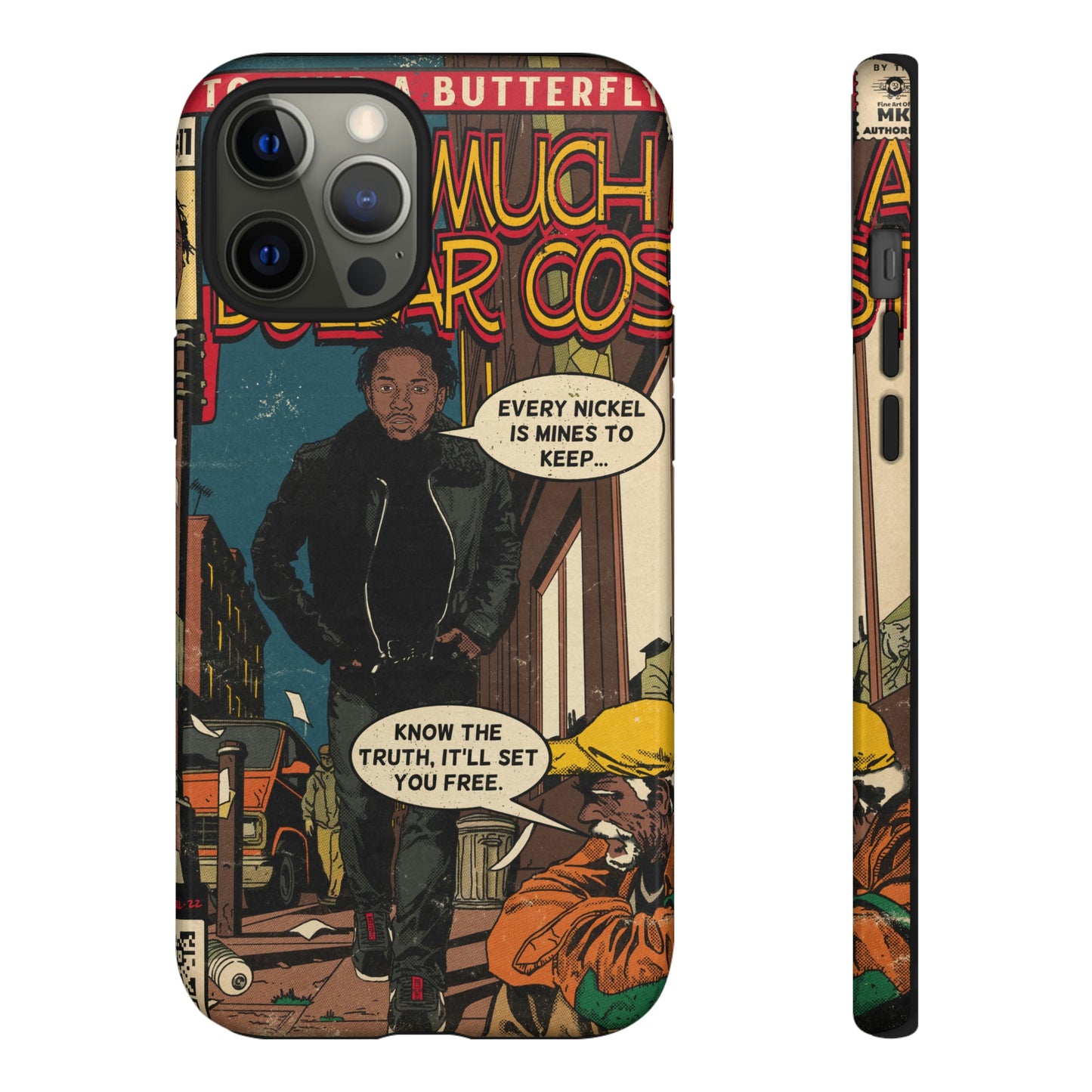 Kendrick Lamar- How Much A Dollar Cost- Tough Phone Cases