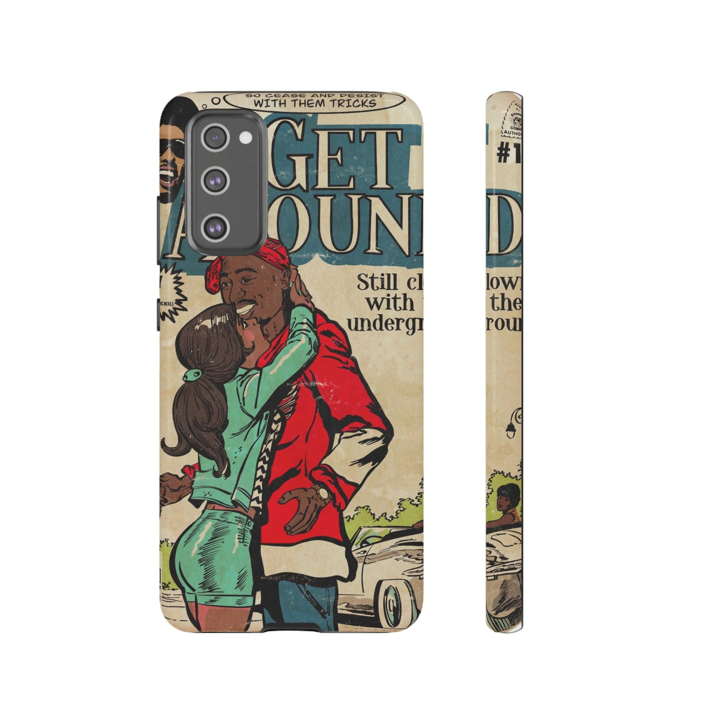 2Pac - I Get Around - Tupac - Tough Phone Cases