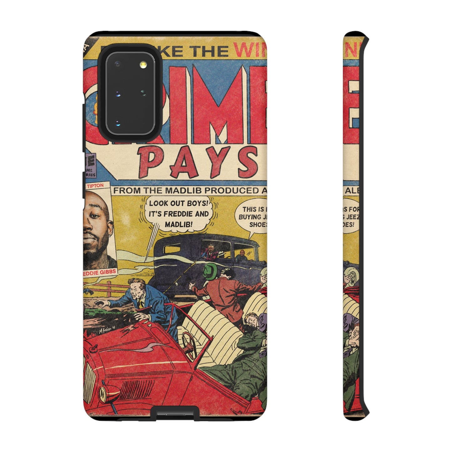 Freddie Gibbs & Madlib - Crime Pays - Tough Phone Cases