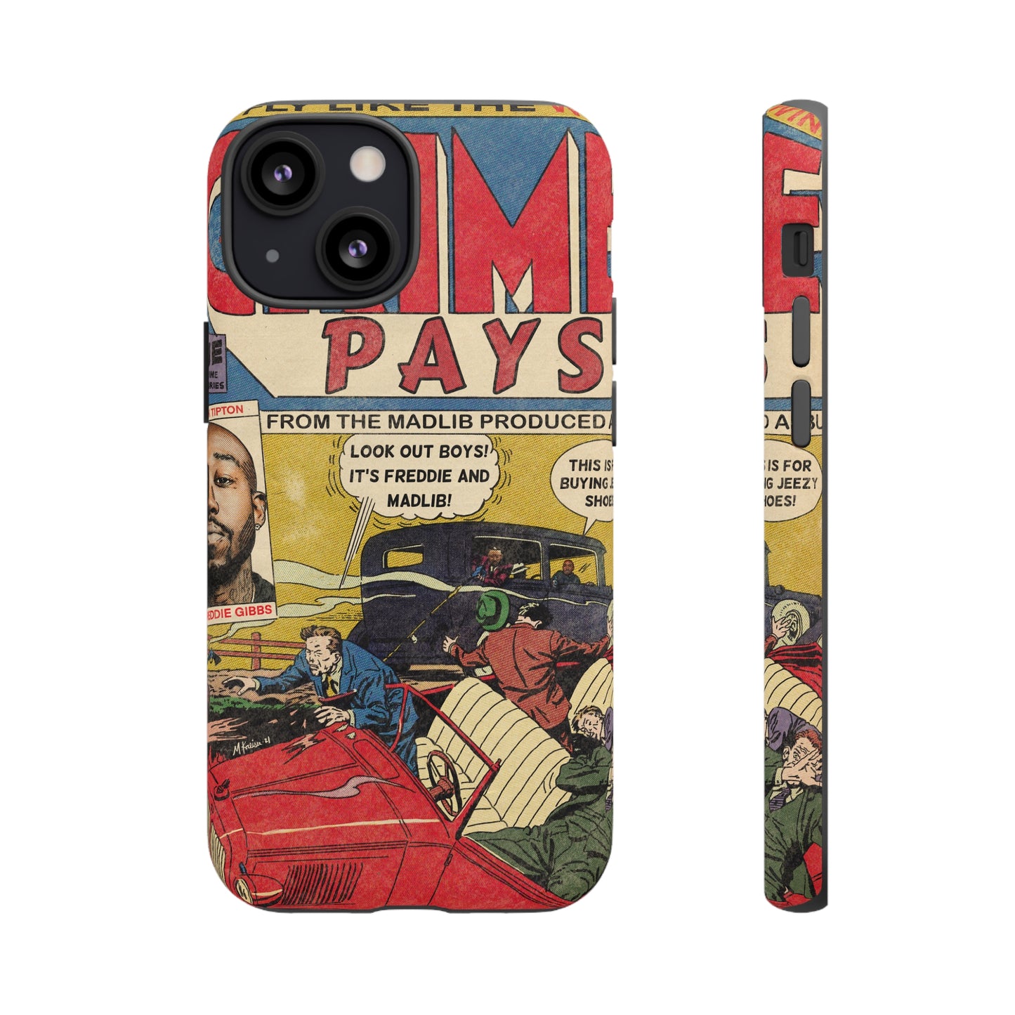 Freddie Gibbs & Madlib - Crime Pays - Tough Phone Cases
