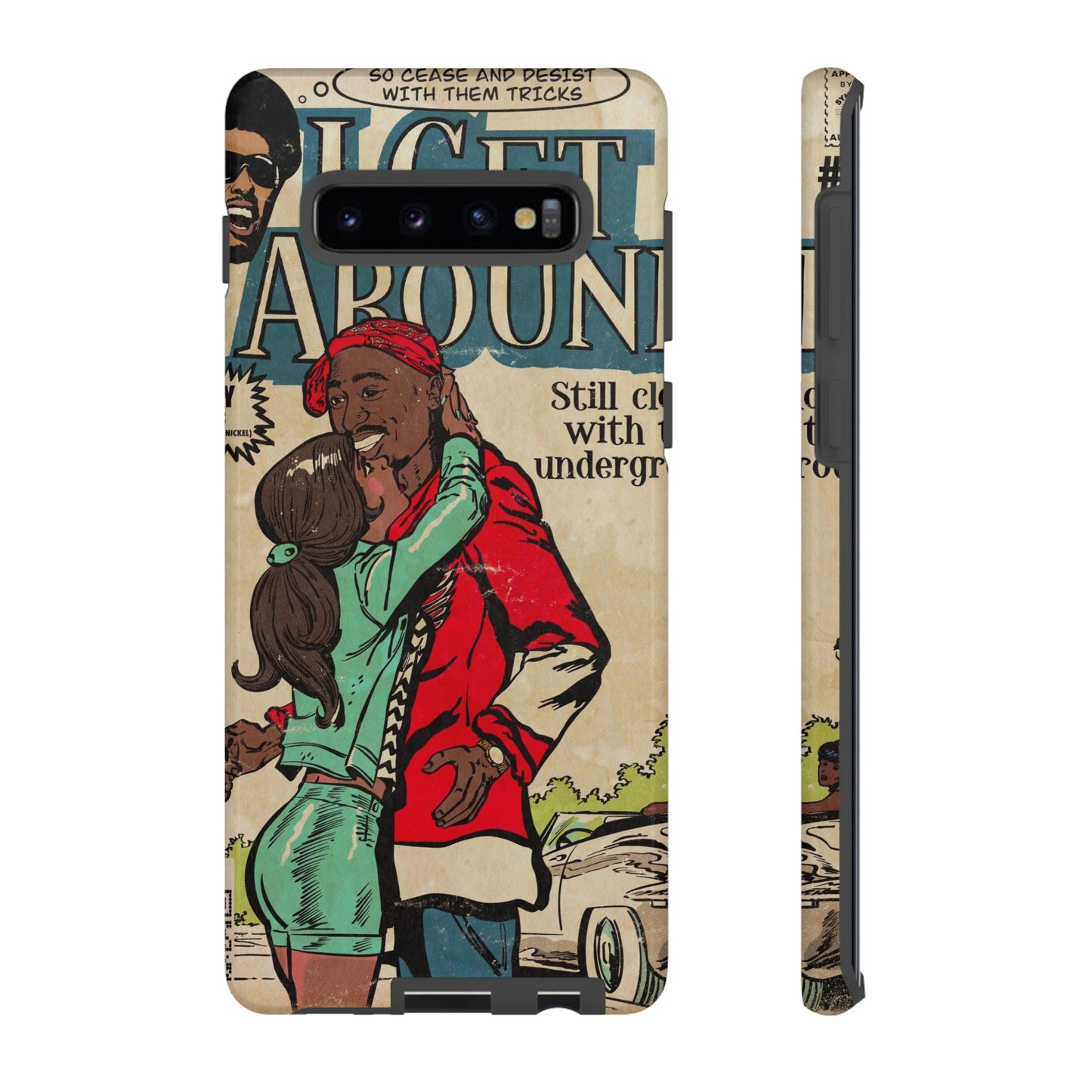 2Pac - I Get Around - Tupac - Tough Phone Cases