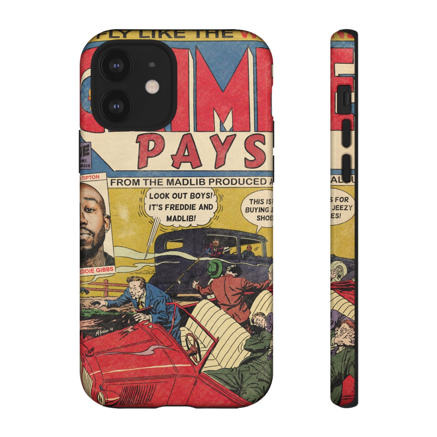 Freddie Gibbs & Madlib - Crime Pays - Tough Phone Cases