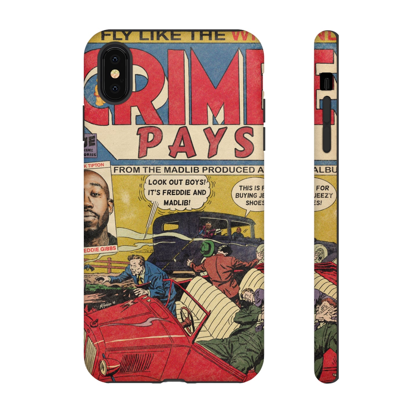 Freddie Gibbs & Madlib - Crime Pays - Tough Phone Cases
