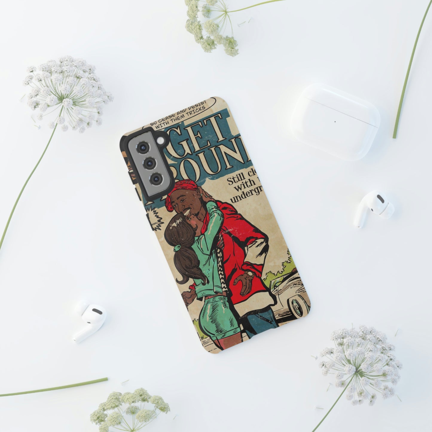 2Pac - I Get Around - Tupac - Tough Phone Cases