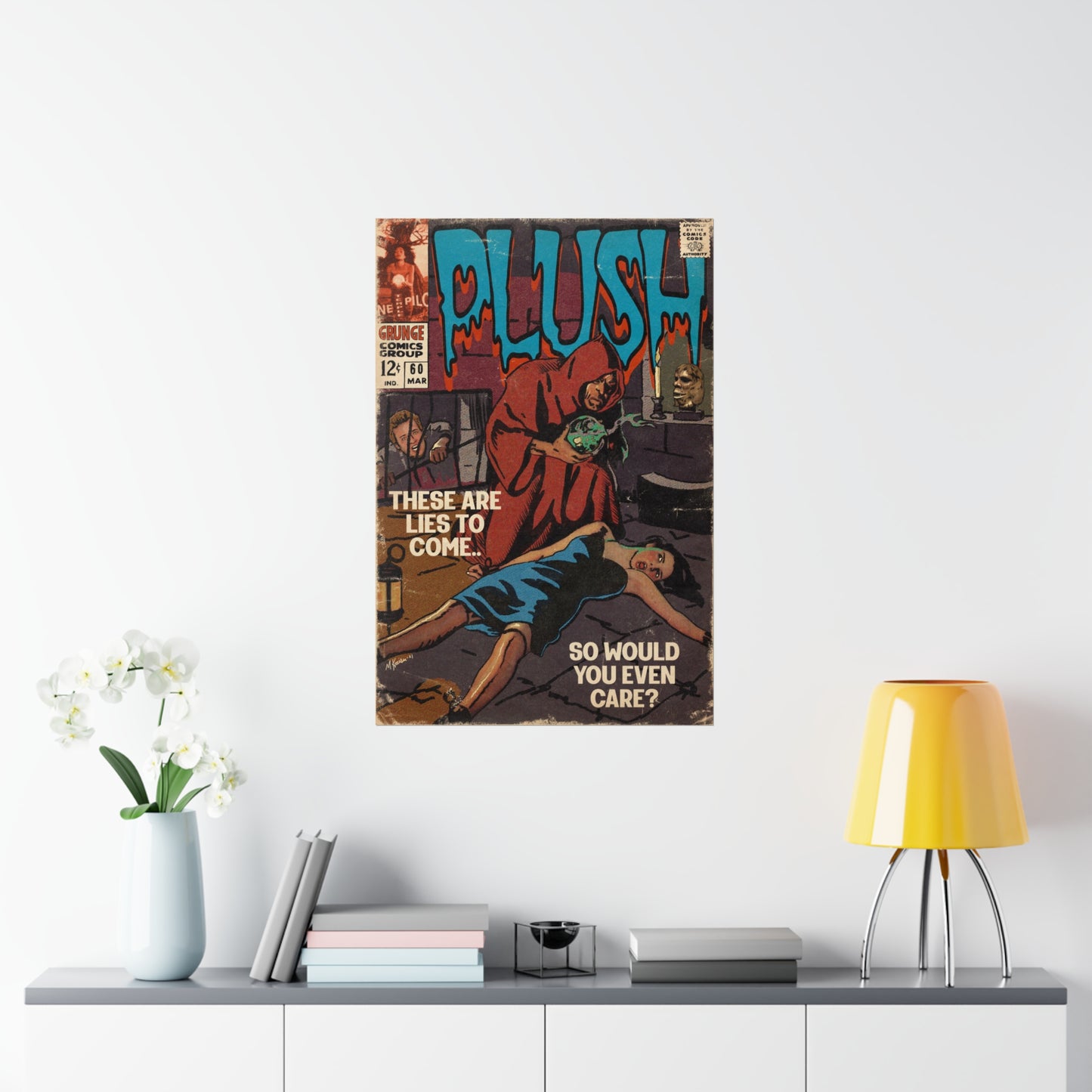 Plush - Vertical Matte Poster