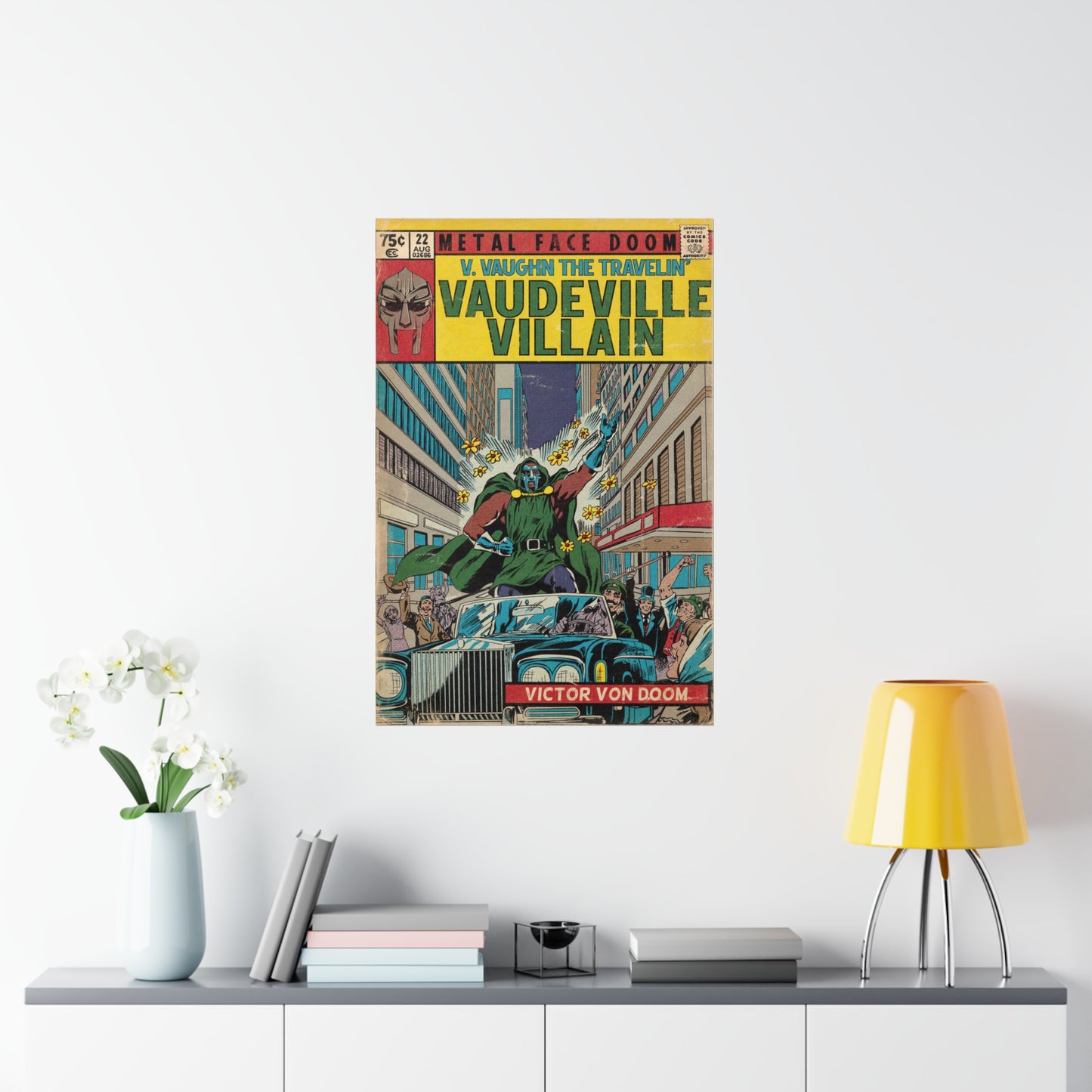Vaudeville Villain - Vertical Matte Poster