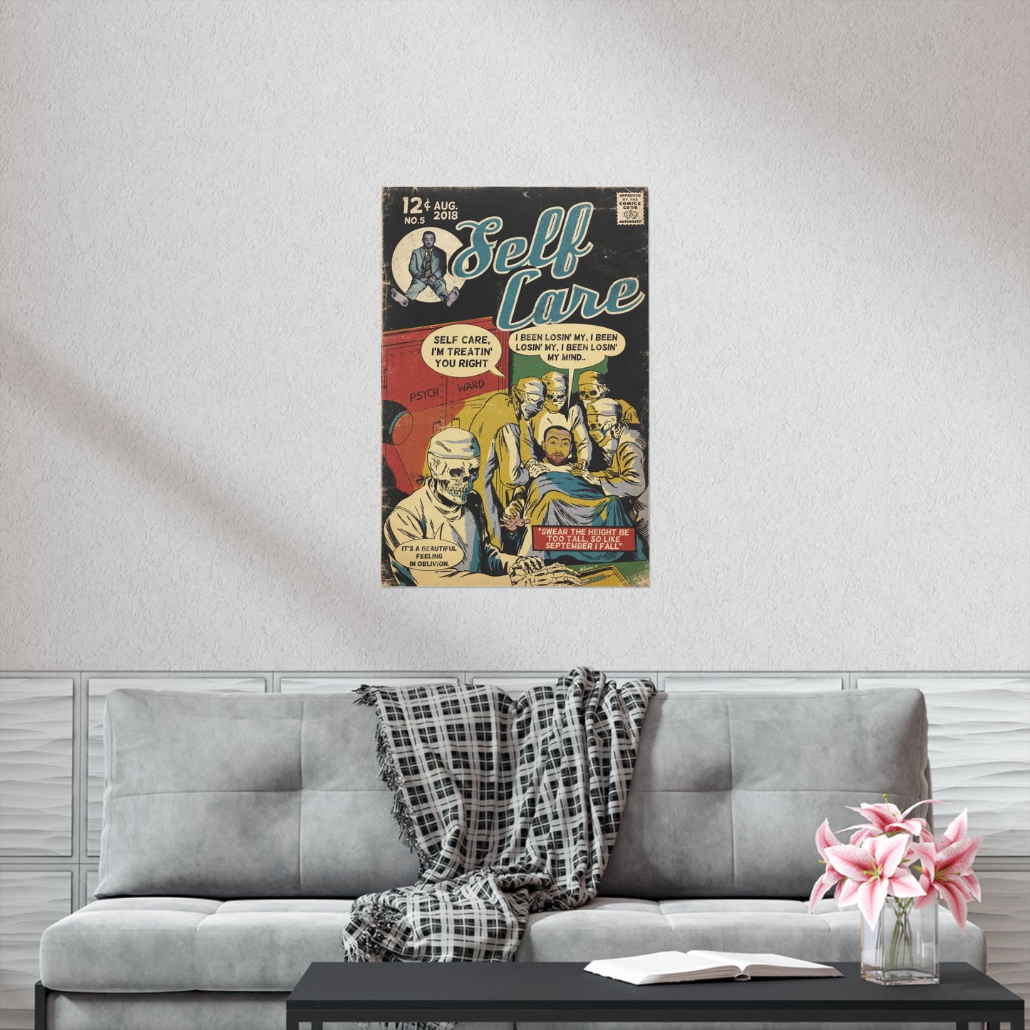 Self Care - Vertical Matte Poster