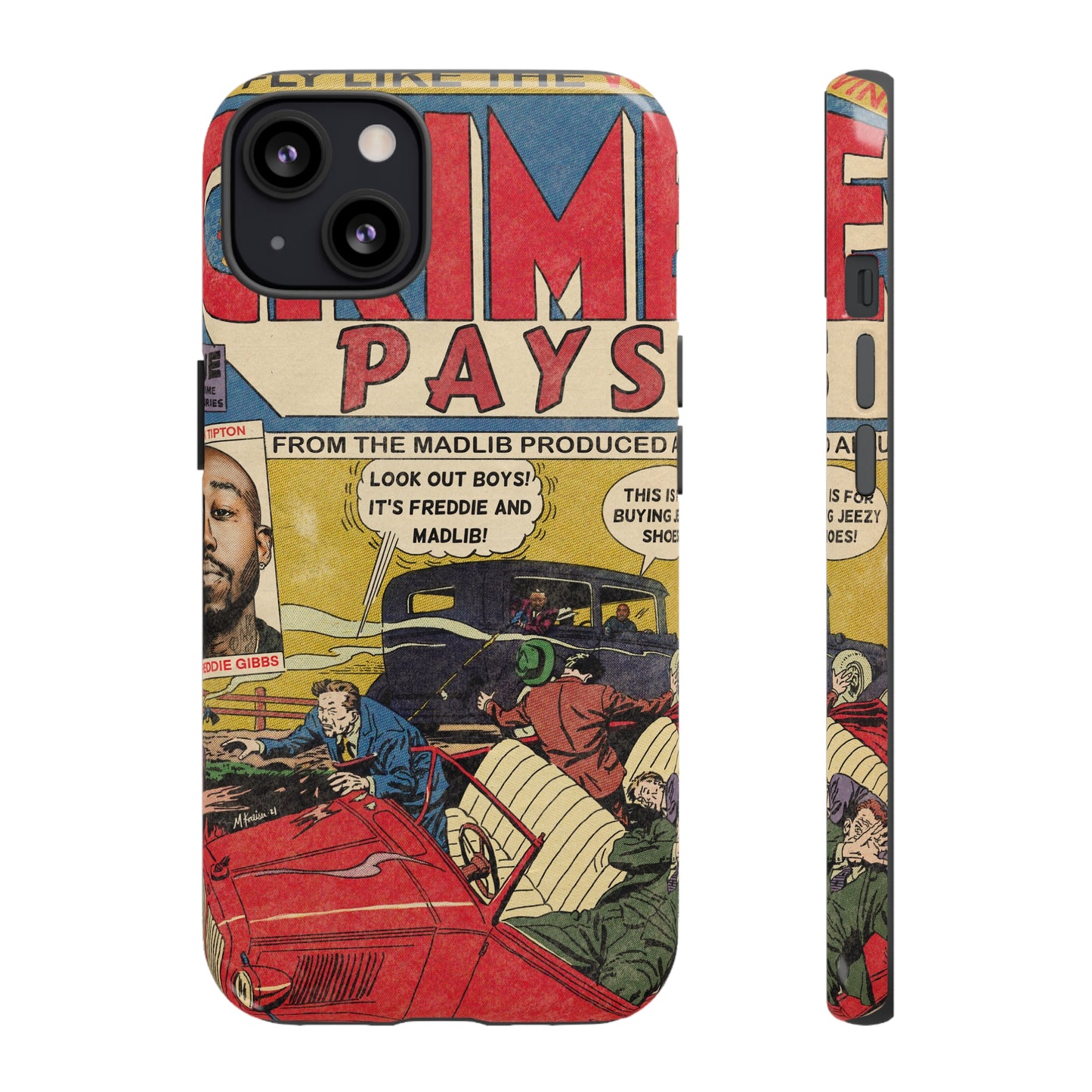 Freddie Gibbs & Madlib - Crime Pays - Tough Phone Cases
