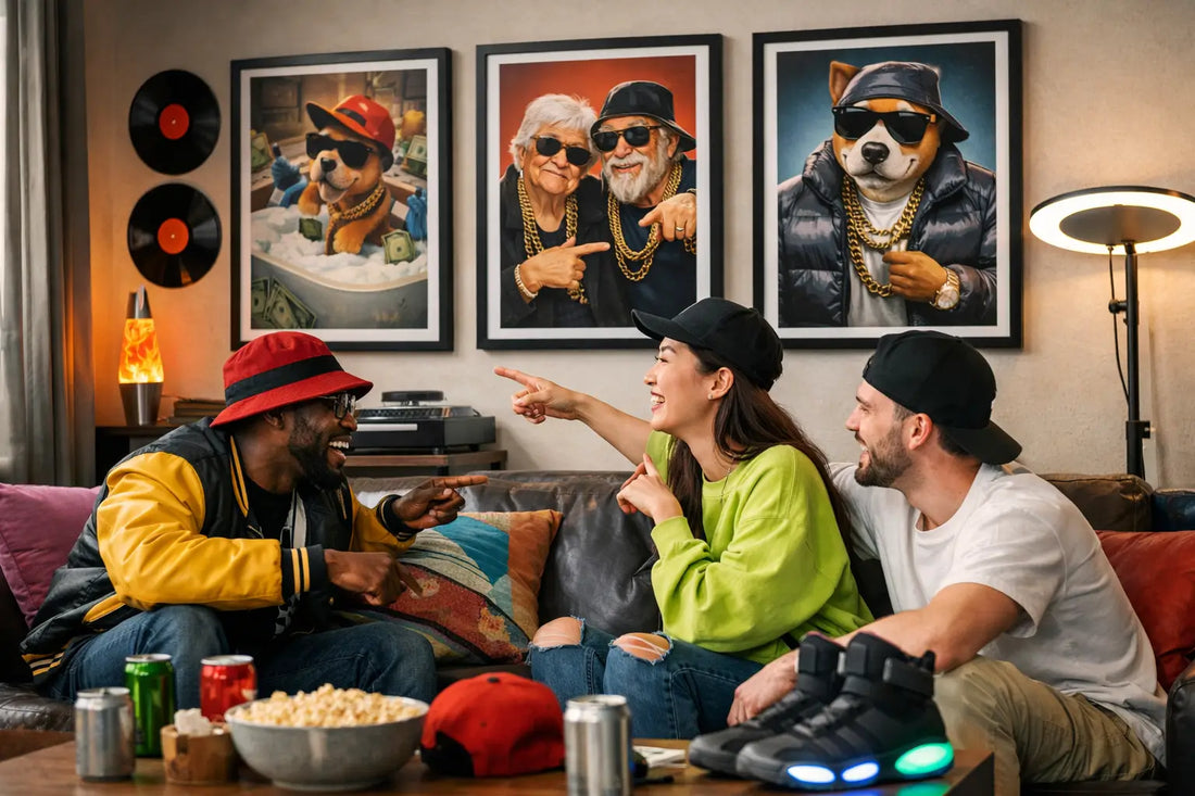 Hip Hop Parody Prints That Make a Room Talk