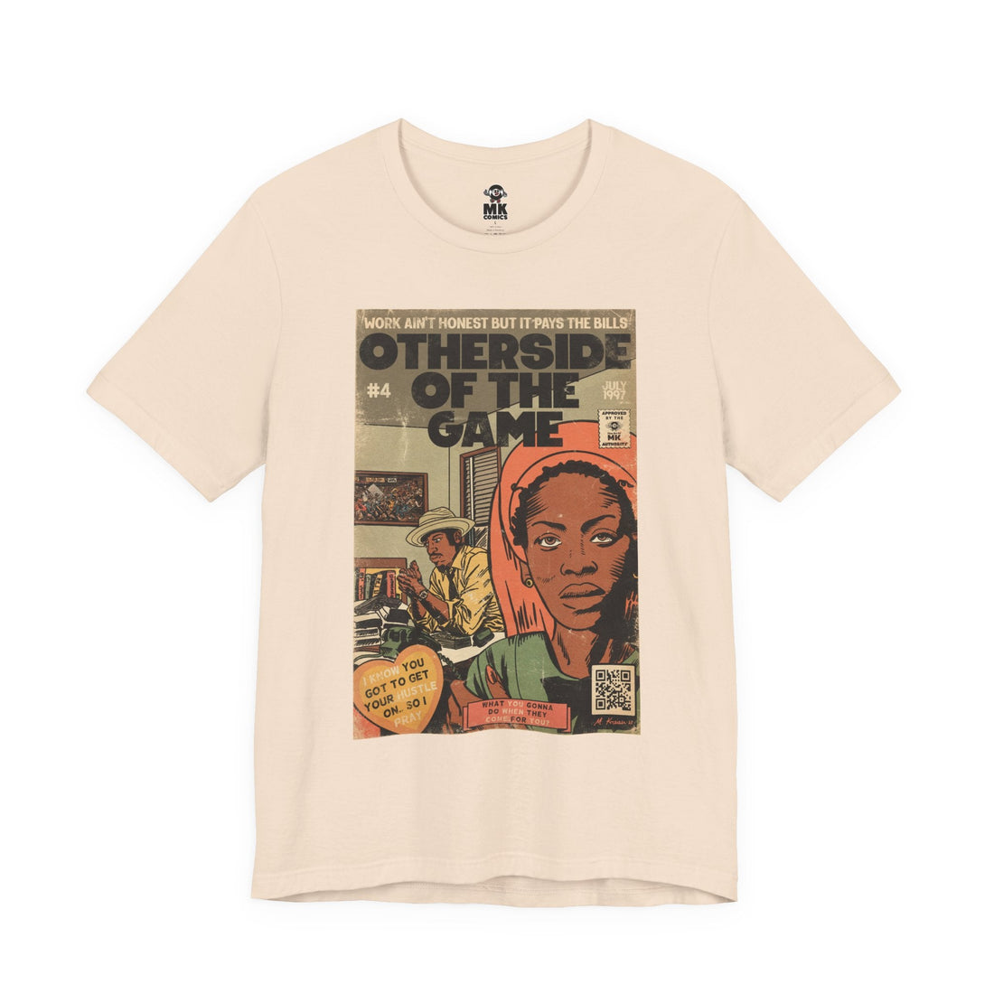 Erykah Badu - Otherside of the Game - Unisex Jersey Tee - MK Comics Parody Art