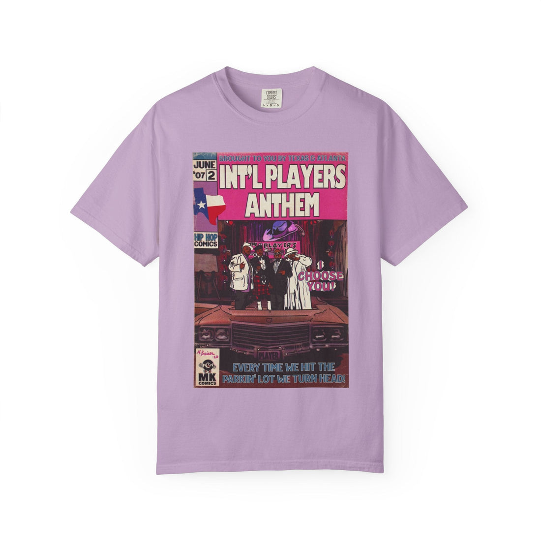 UGK & Outkast - Int'l Players Anthem - Unisex Comfort Colors Tee - MK Comics Parody Art - Fine Art of MK