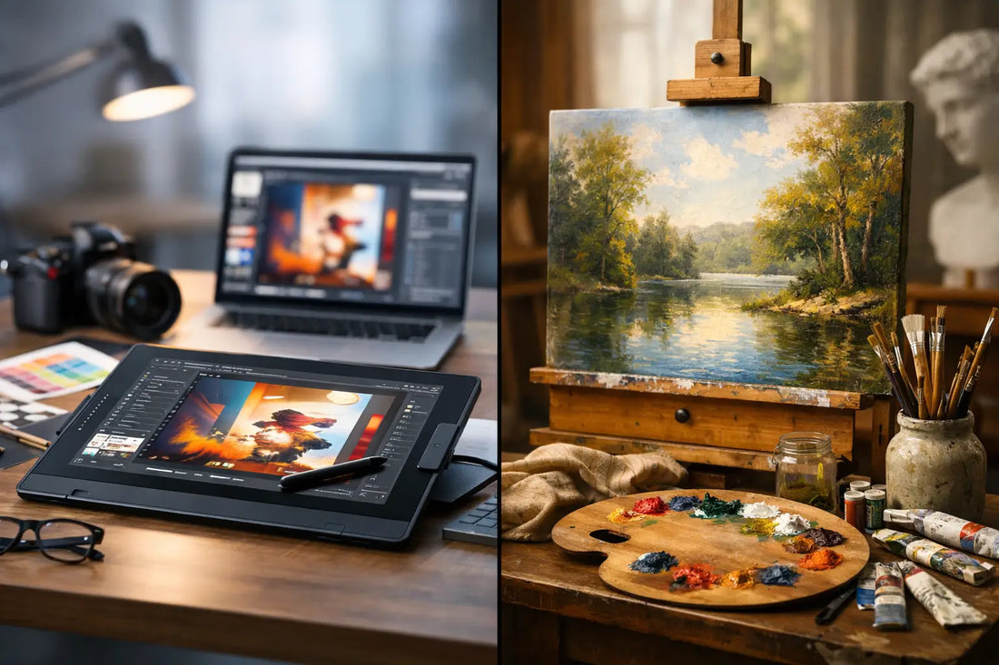 Commercial Art vs Fine Art Explained