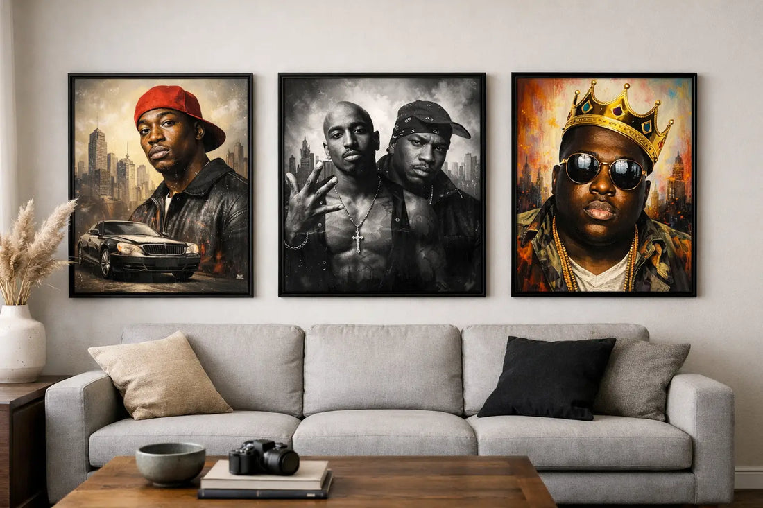 90s Rap Wall Decor That Looks Like Real Art