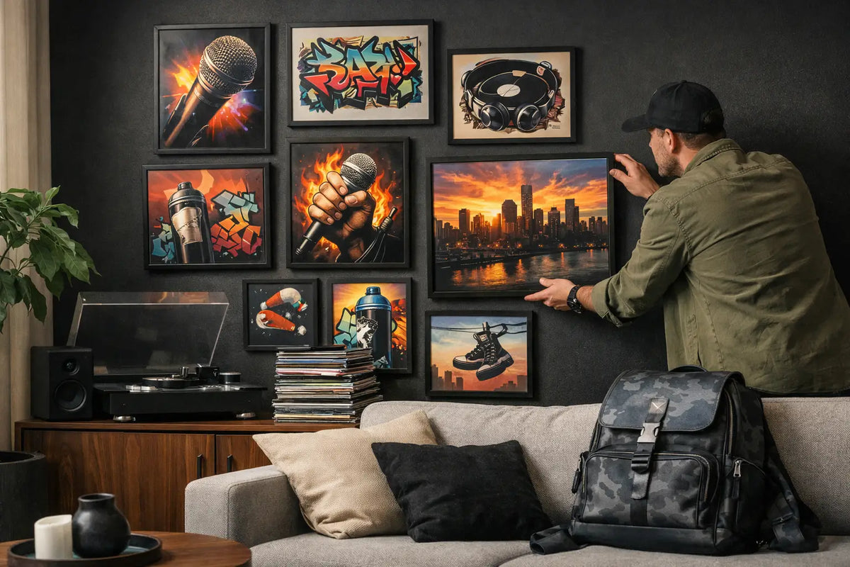 Best Rap Inspired Art Prints for Statement Walls