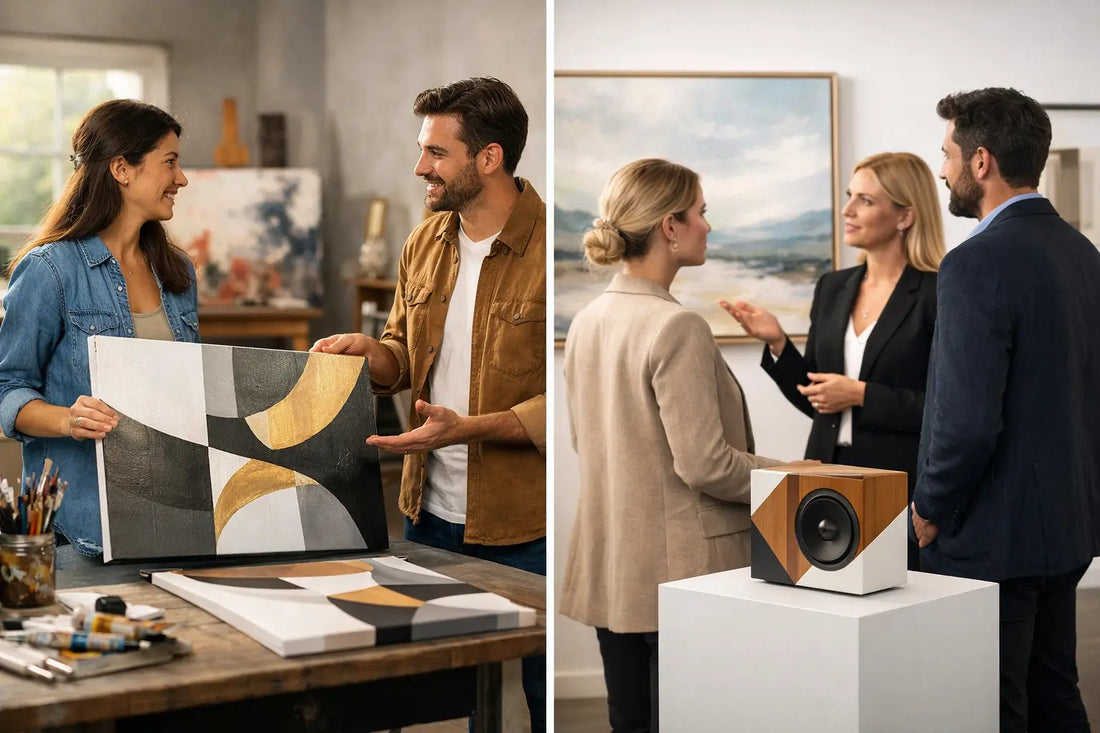Artist Direct vs Gallery Art Buying Explained
