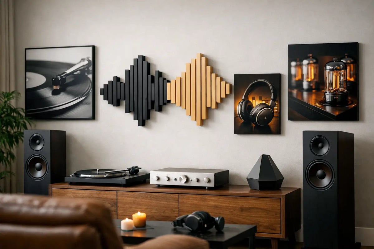 12 Best Audiophile Wall Art Ideas for Listening Rooms