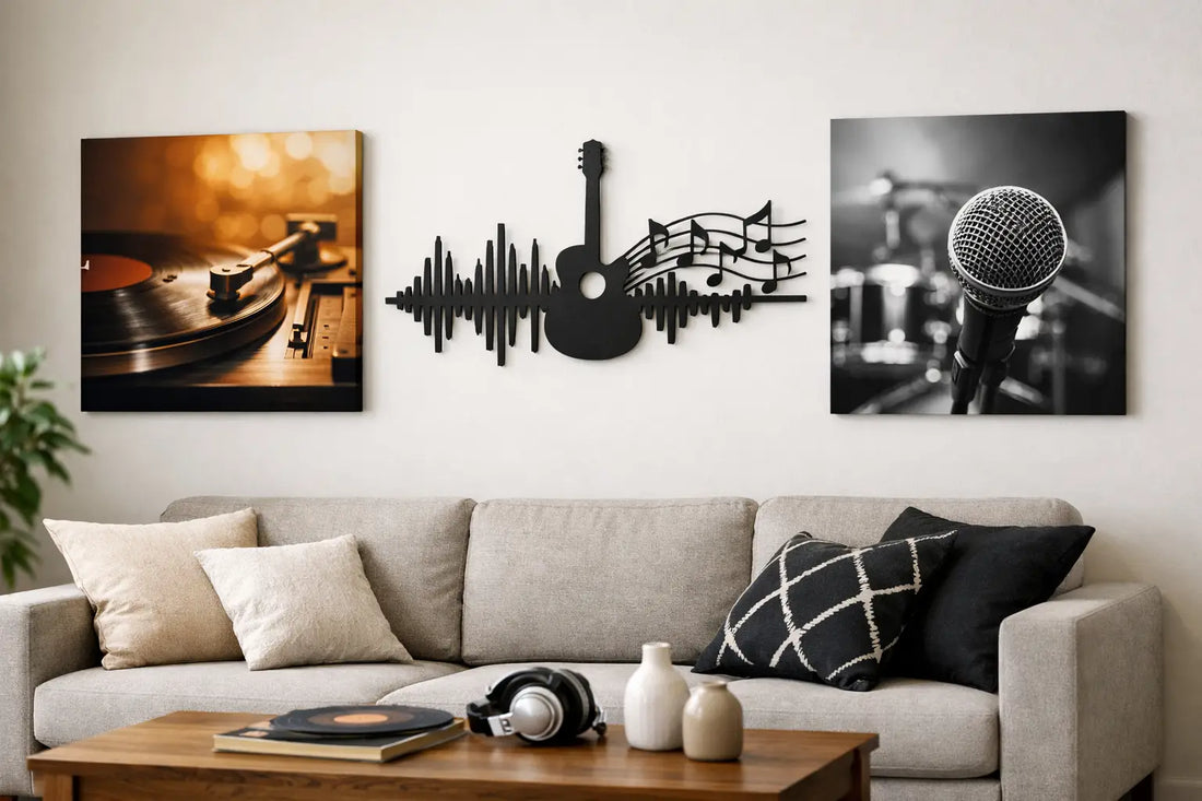 How to Choose Music Wall Art for Your Space