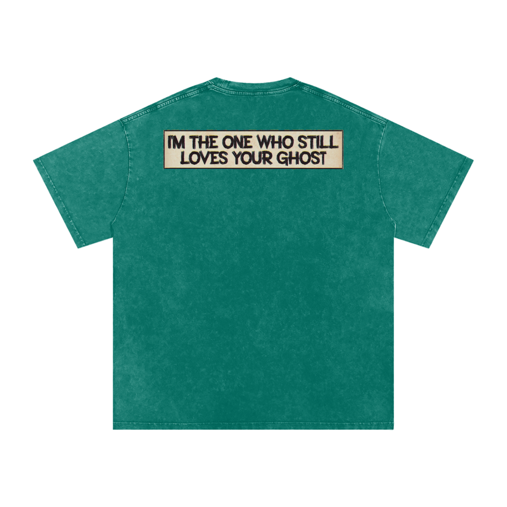 True Believer - Snow Washed Oversized Cotton T-Shirt