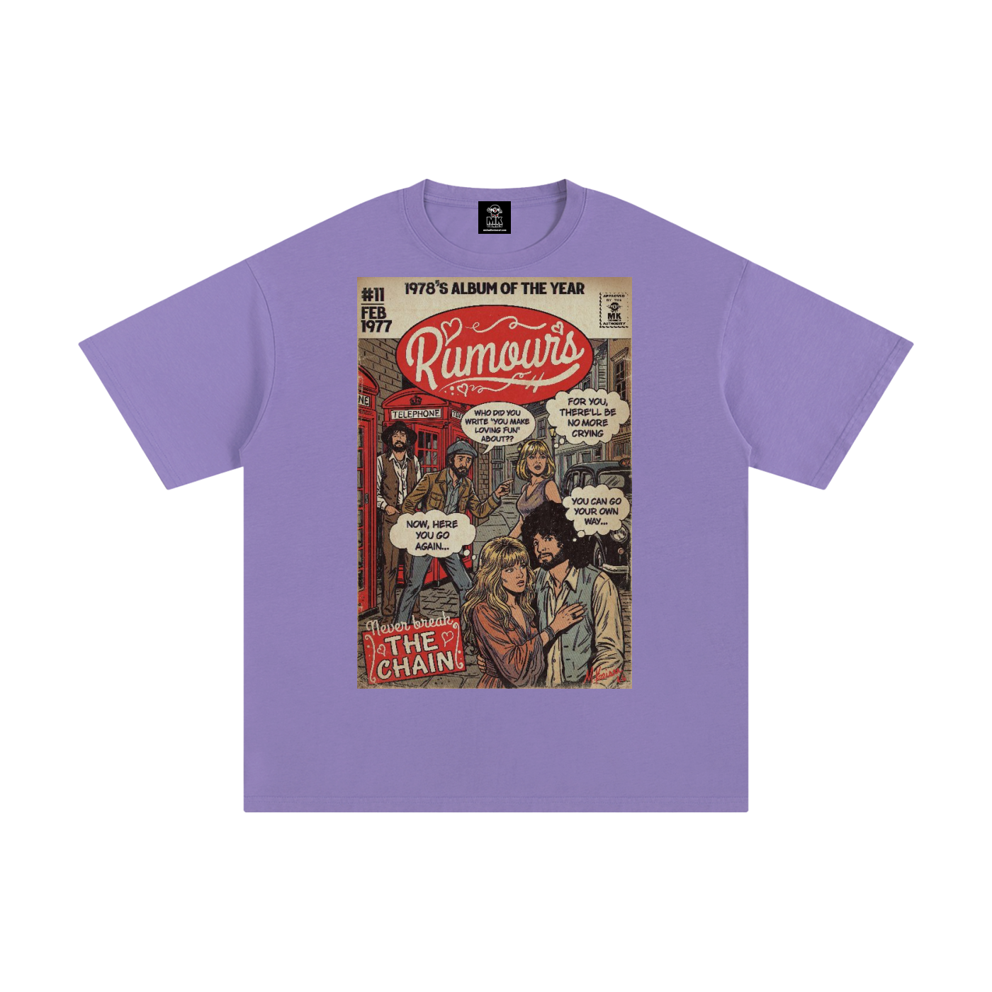 Rumours - Unisex Pure Cotton T-Shirt