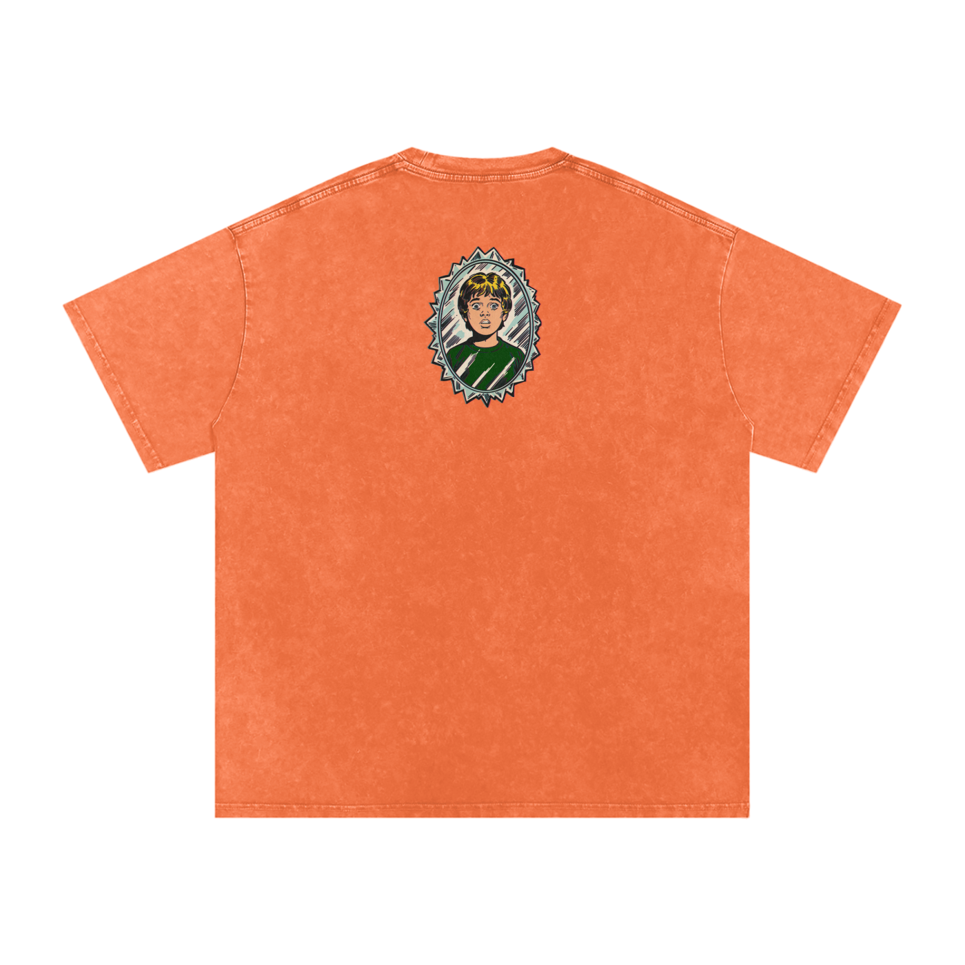 Tommy - Snow Washed Oversized Cotton T-Shirt