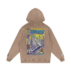 Iceman - Snow Washed Loose Cotton Hoodie