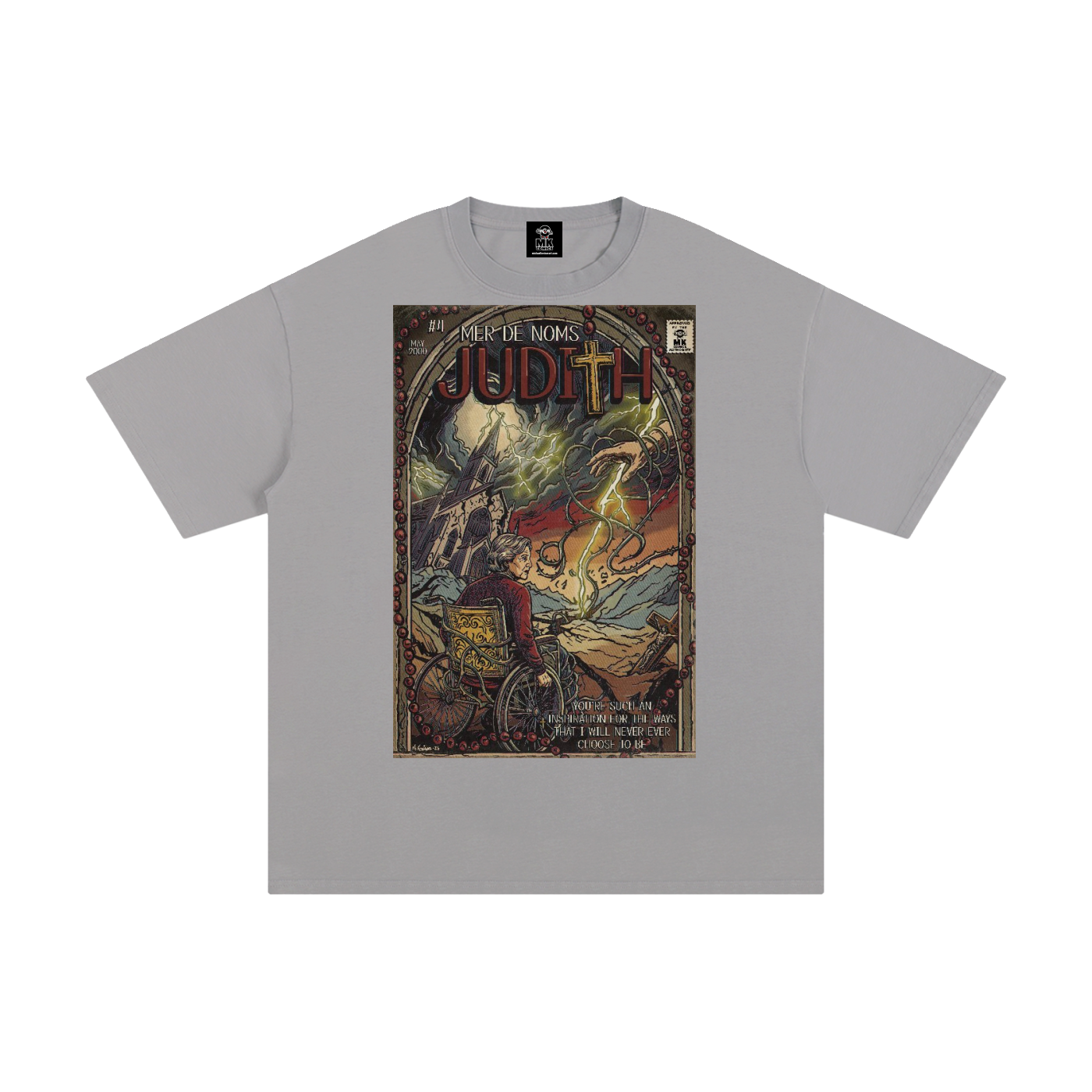 Judith - Unisex Pure Cotton T-Shirt