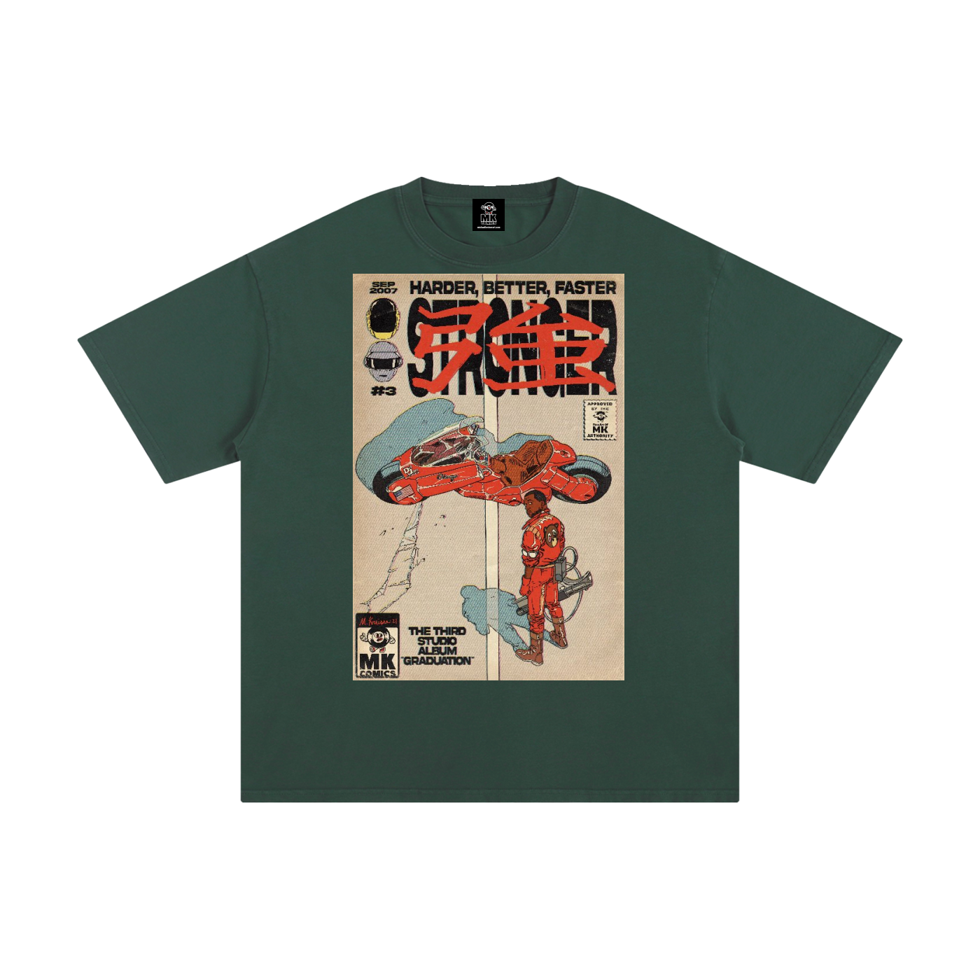 Stronger - MK Classics - Unisex Pure Cotton T-Shirt