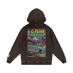 Regulate - Snow Washed Loose Cotton Hoodie