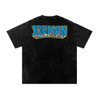 Iceman - Snow Washed Oversized Cotton T-Shirt
