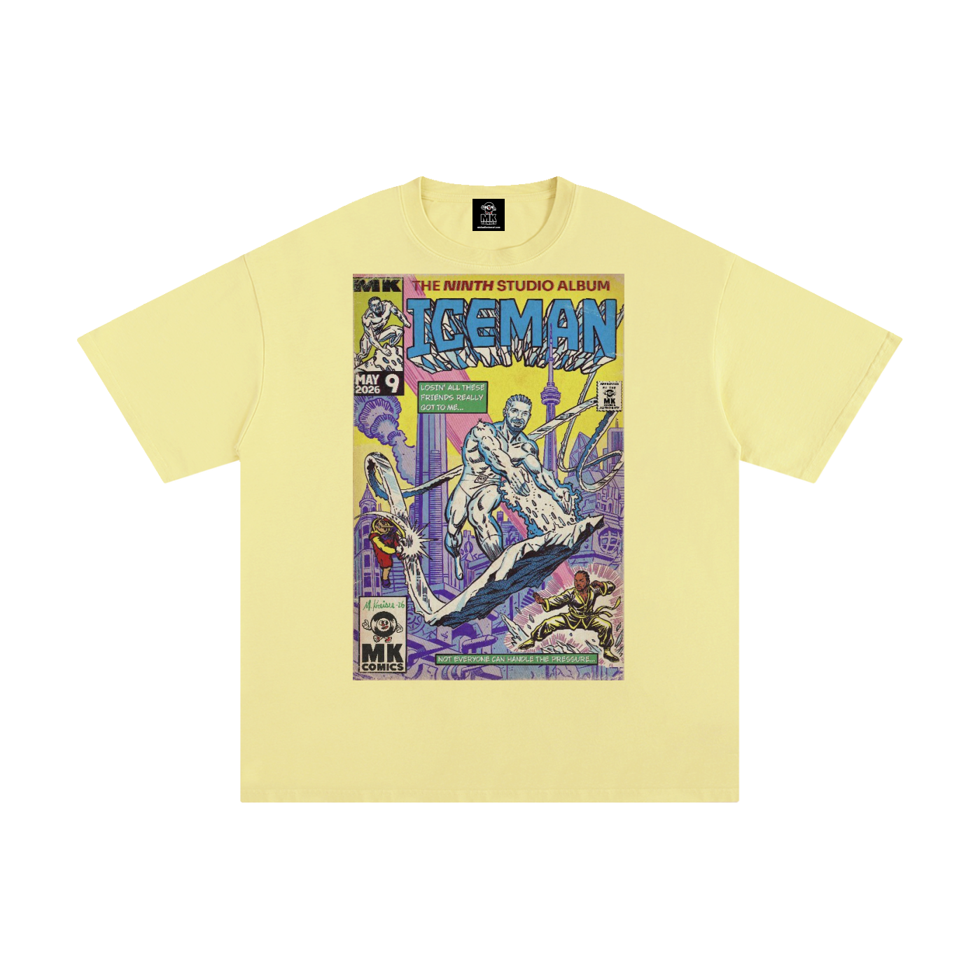 Iceman - Unisex Pure Cotton T-Shirt