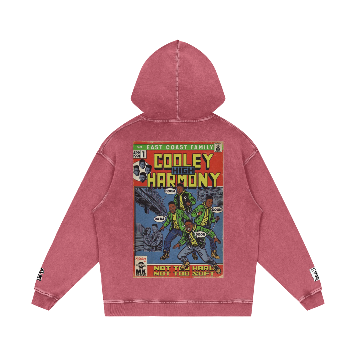 Cooleyhighharmony - Snow Washed Loose Cotton Hoodie