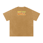 Off the Wall - Snow Washed Oversized Cotton T-Shirt