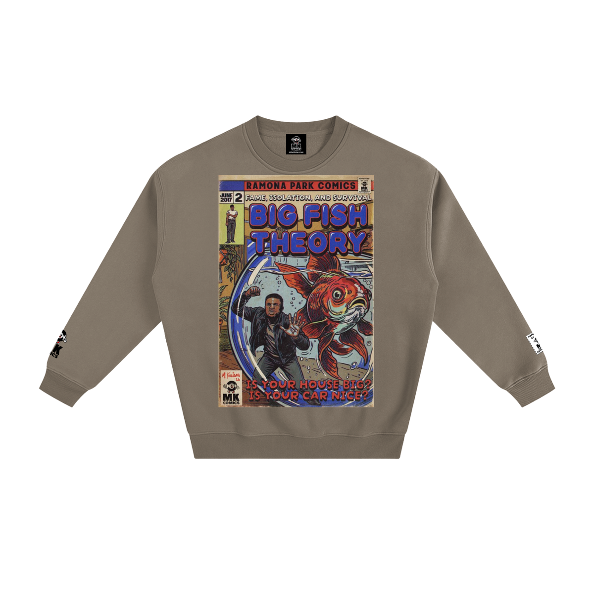 Big Fish Theory - Fleeced Sweatshirt