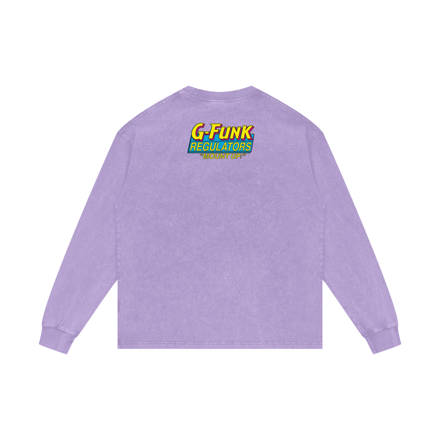 Regulate - Acid Wash Oversize Long Sleeve T-Shirt