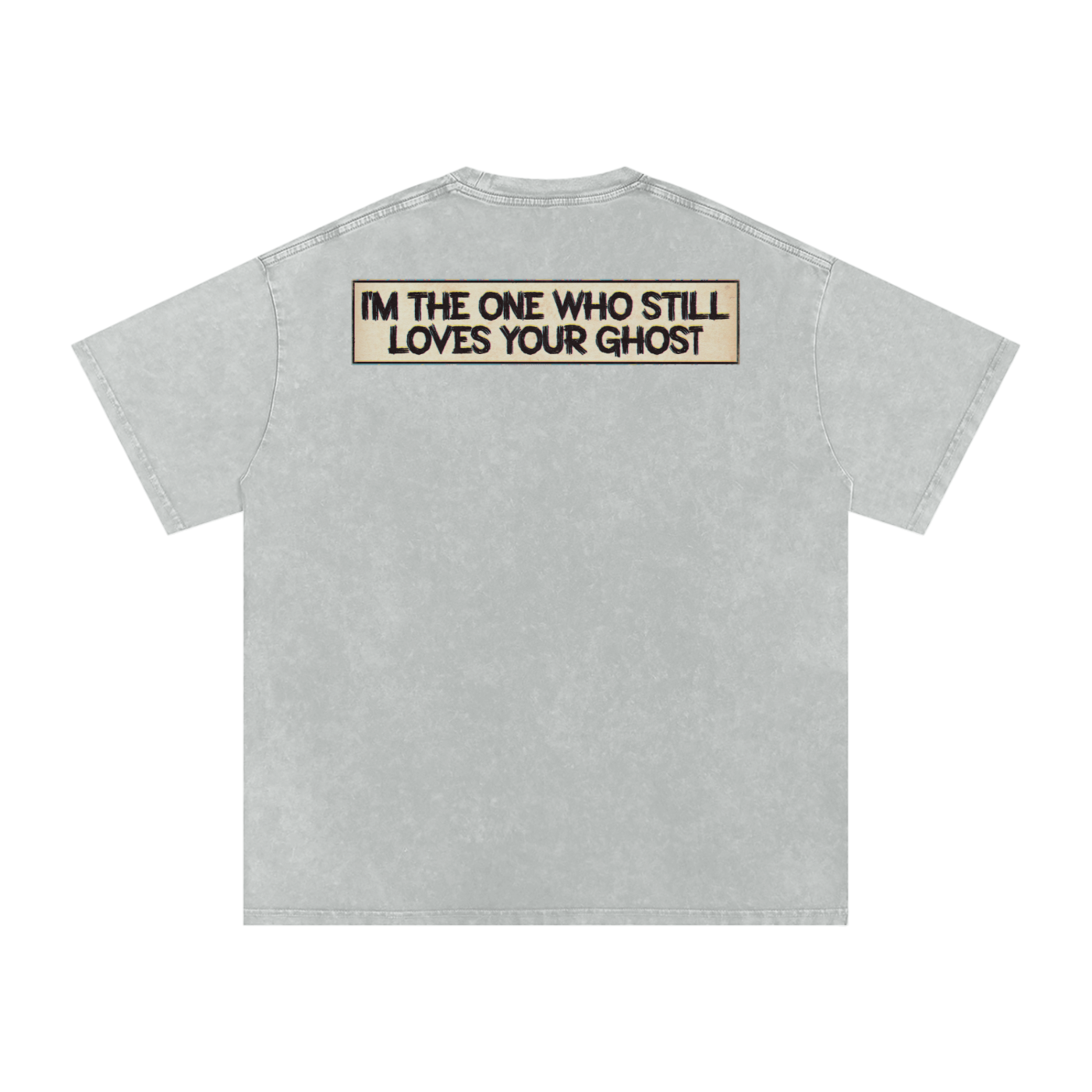 True Believer - Snow Washed Oversized Cotton T-Shirt