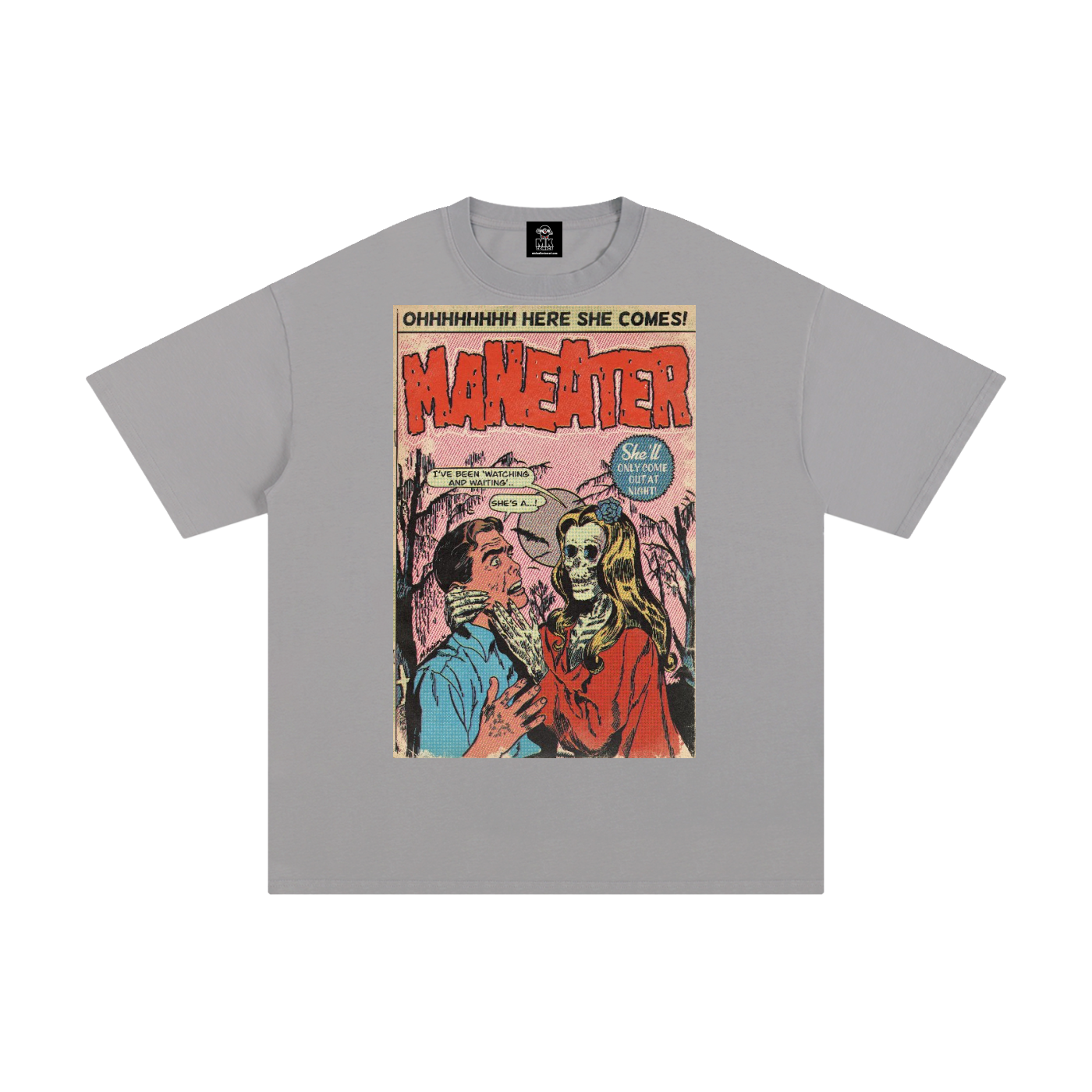 Maneater - MK Classics - Unisex Pure Cotton T-Shirt