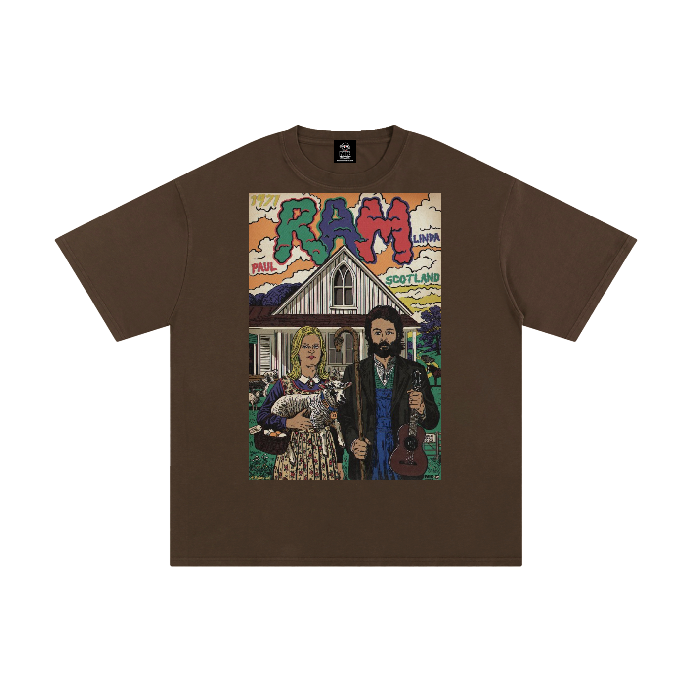 Ram - Unisex Pure Cotton T-Shirt