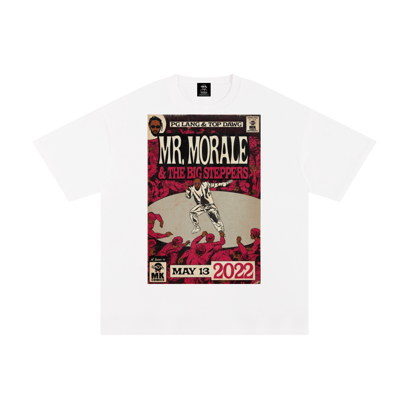 Mr. Morale & the Big Steppers - Unisex Pure Cotton T-Shirt