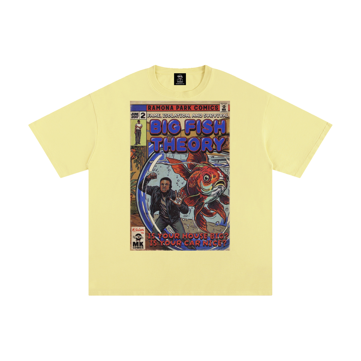 Big Fish Theory - Unisex Pure Cotton T-Shirt
