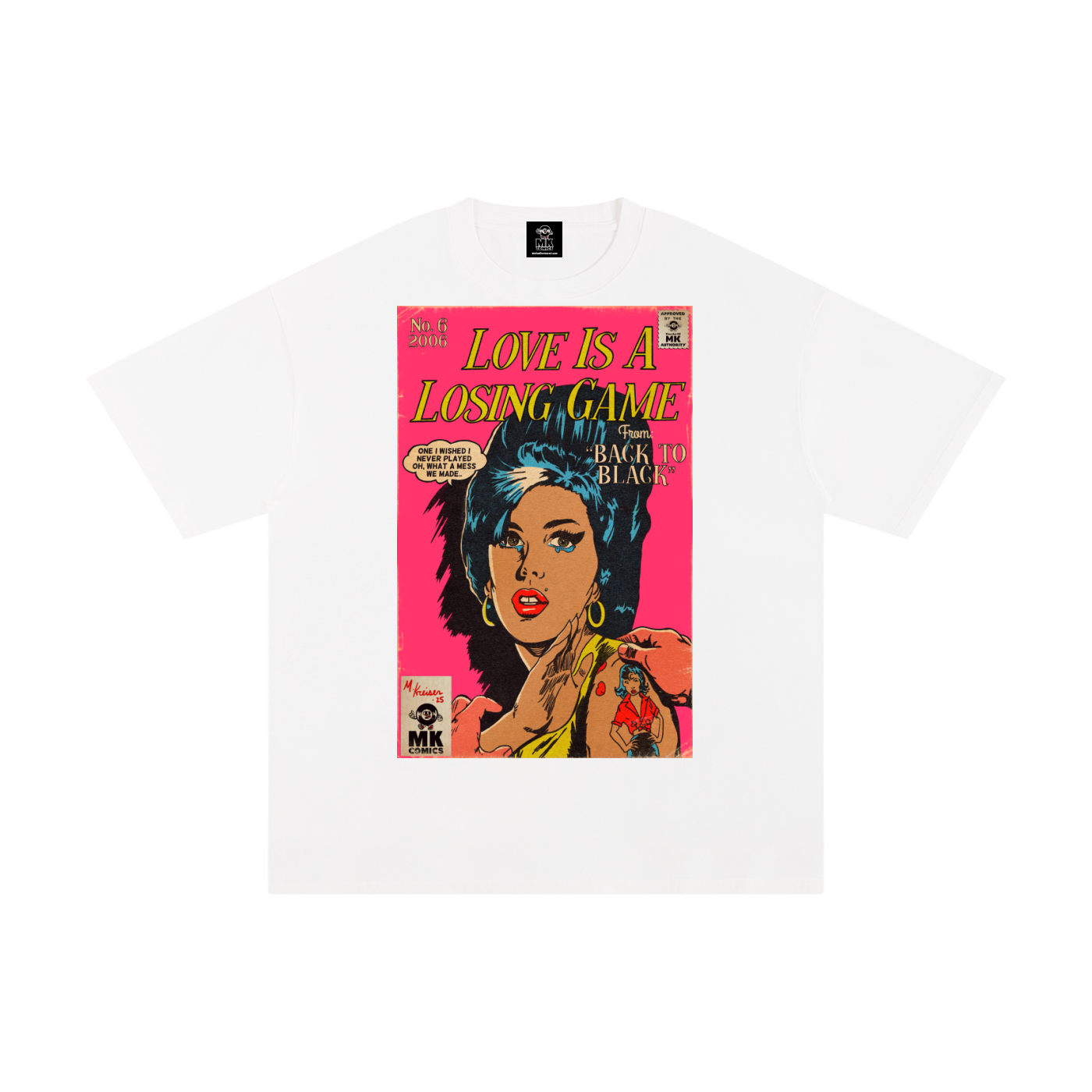 Love is a Losing Game - MK Classics - Unisex Pure Cotton T-Shirt