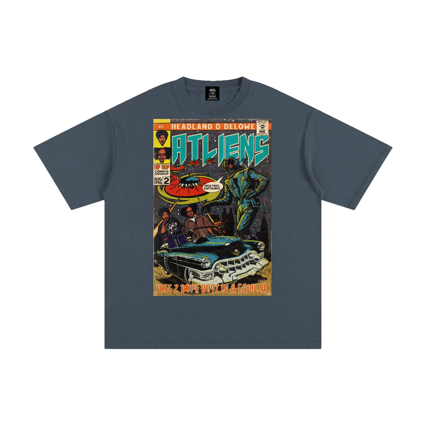 ATLiens - MK Classics - Unisex Pure Cotton T-Shirt